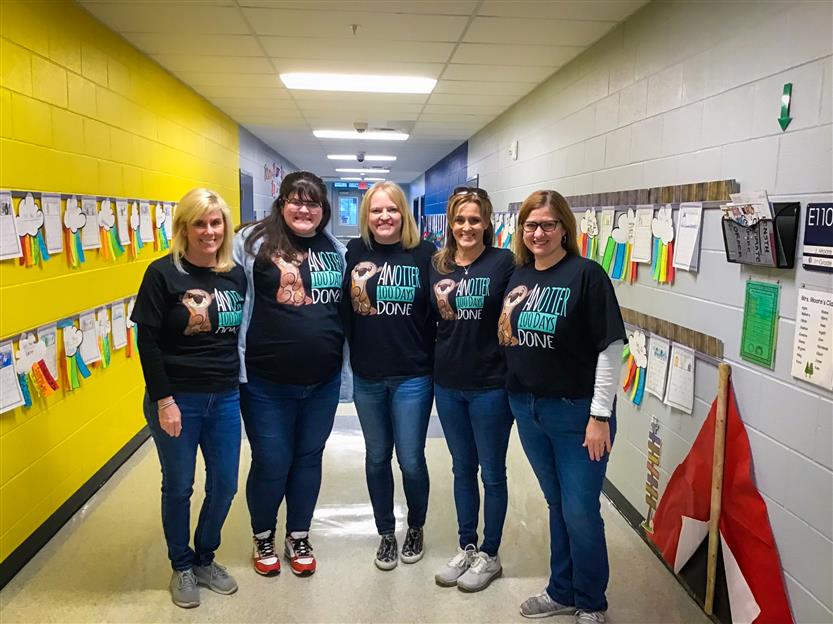Students celebrate the 100th day of school